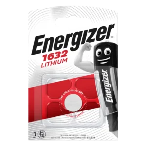  Energizer 1632 Lithium 3V, paristo