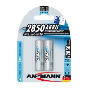 NiMH akku AA-koko 2850mAh 2 kpl pakkaus, Ansmann