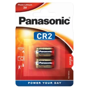 Paristo CR2 Panasonic, tuplapakkaus