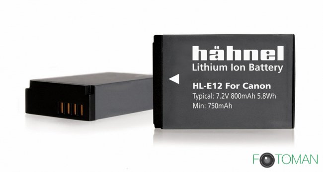 Canon HL-E12 (LP-E12 yhteensopiva), Hähnel