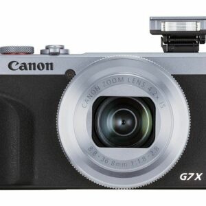 Canon Powershot G7 X Mark III(hopea) + Canon NB-13L lisäakku