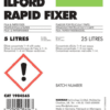 Ilford Rapid Fixer paperin ja filmin kehite