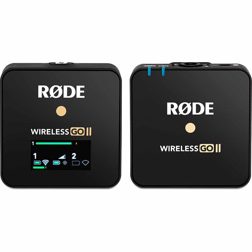 Rode Wireless GO II single set -langaton mikrofonijärjestelmä