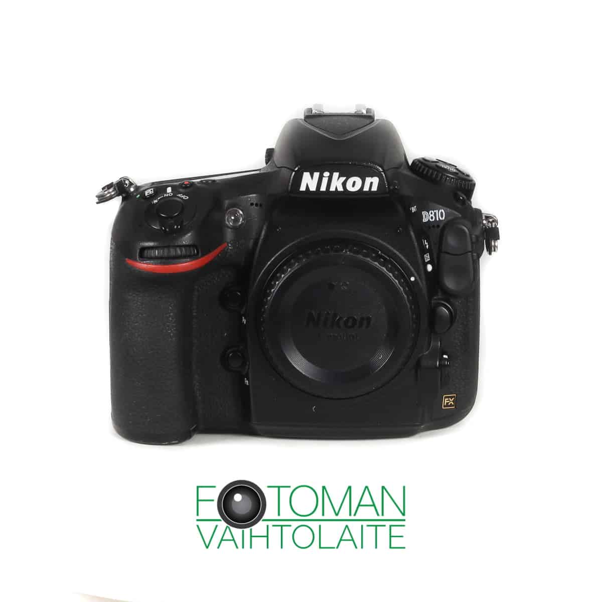 MYYTY Käytetty Nikon D810 runko