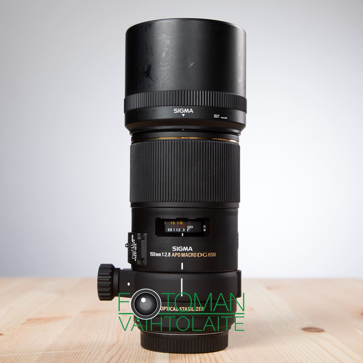 MYYTY Käytetty Sigma EX 150mm f/2.8 Macro objektiivi Canon(sis. alv 24%)