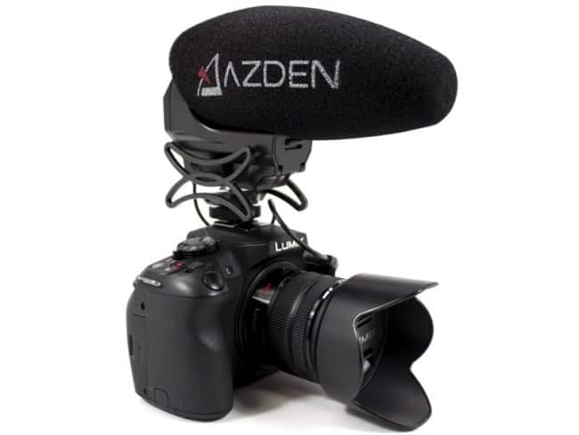 Azden SMX-30 stereo & mono mikrofoni