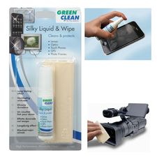 GreenClean Silky Liquid & Wipe puhdistusaine ja liina