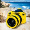 easyCover Nikon kamerasuoja keltainen