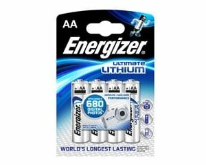 AA-paristo 4+2 kpl, Energizer Ultimate Lithium
