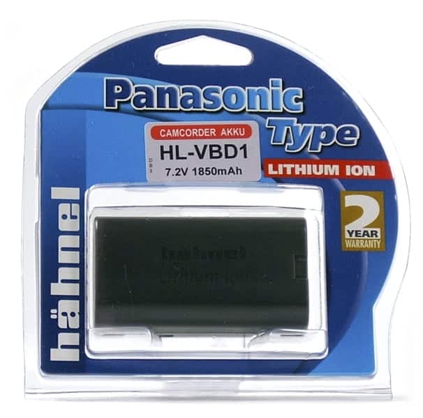 Panasonic HL-VBD1/B202 akku, Hähnel