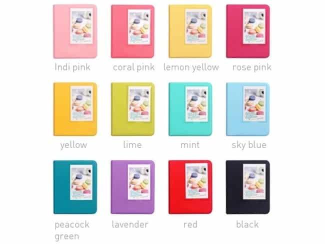 Polaroid mini albumi 5×7,6 Instax kuville, musta