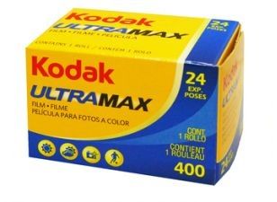 Kodak UltraMax 400 135-24 värifilmi