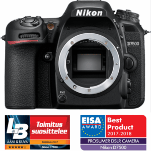 Nikon D7500 järjestelmäkamera runko