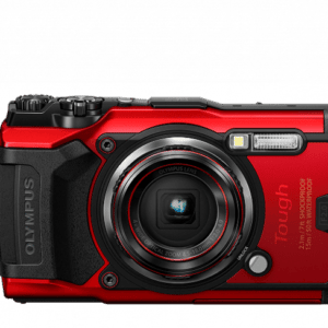 Olympus Tough TG-6 kamera, punainen