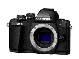 Olympus OM-D E-M10 Mark II runko, musta