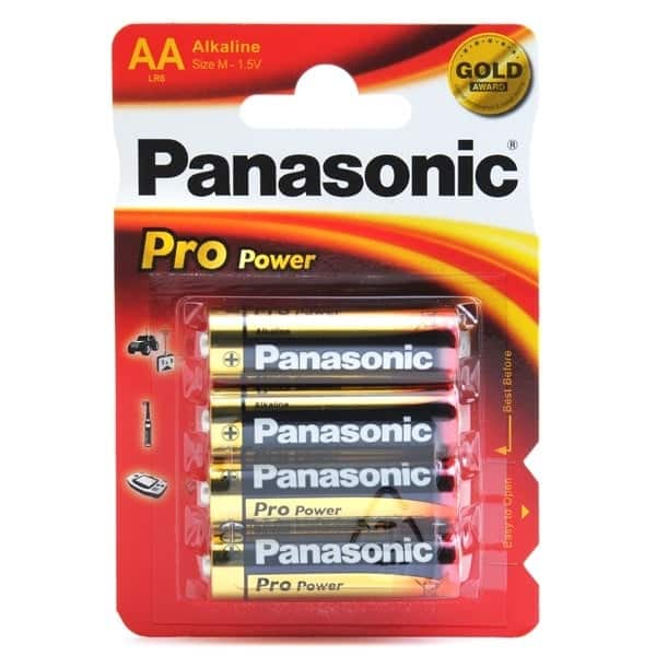AA-paristo 4 kpl, Panasonic Pro Power