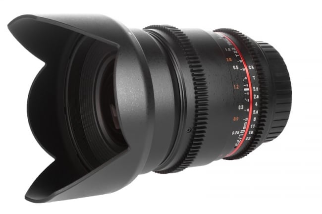 Samyang 16mm T2,2 ED VDSLR (APS-C), Nikon