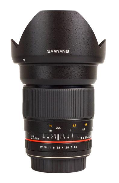 Samyang 24 mm f/1.4 ED AS UMC objektiivi, Canon