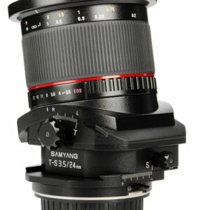 Samyang T-S 24mm f/3.5 ED AS UMC objektiivi, Canon