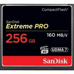 Sandisk 256GB CF Extreme Pro 160MB/s UDMA7 muistikortti