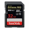 Sandisk Extreme Pro 32GB - 300MB/s UHS-II U3, muistikortti