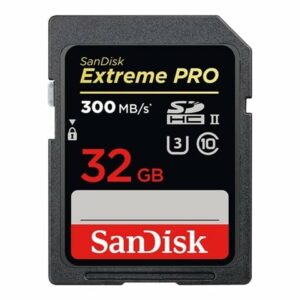 Sandisk Extreme Pro 32GB - 300MB/s UHS-II U3, muistikortti