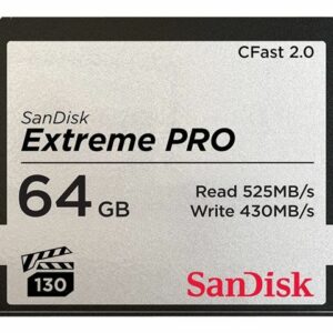 SANDISK Extreme Pro CFAST 2.0 64GB 525MB/s VPG130