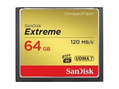 SANDISK Extreme CF 120MB/s 64 GB