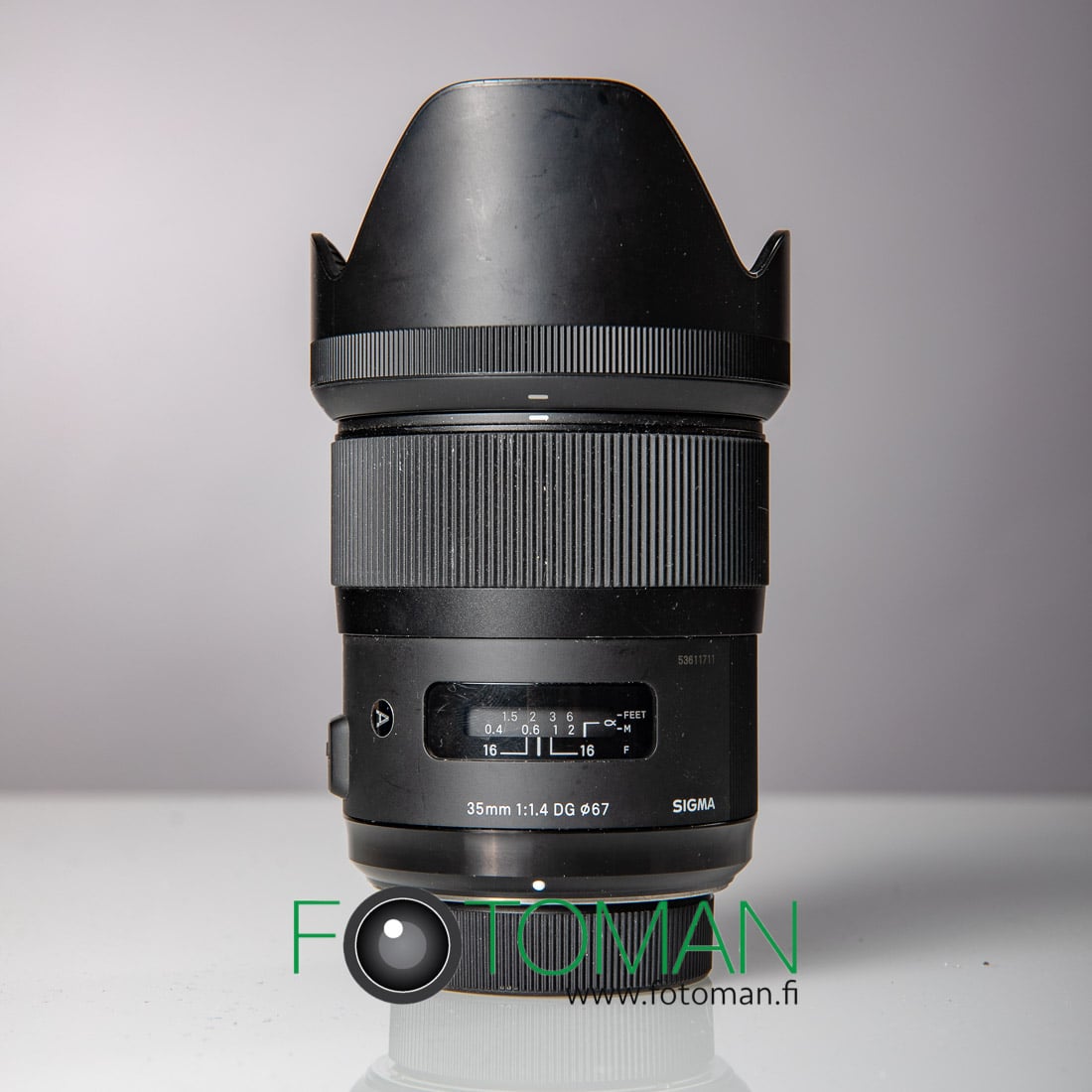 Käytetty Sigma 35mm f/1.4 DG HSM Art (Nikon)