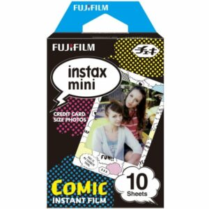 Fujifilm Instax Film Mini Comic, värifilmi