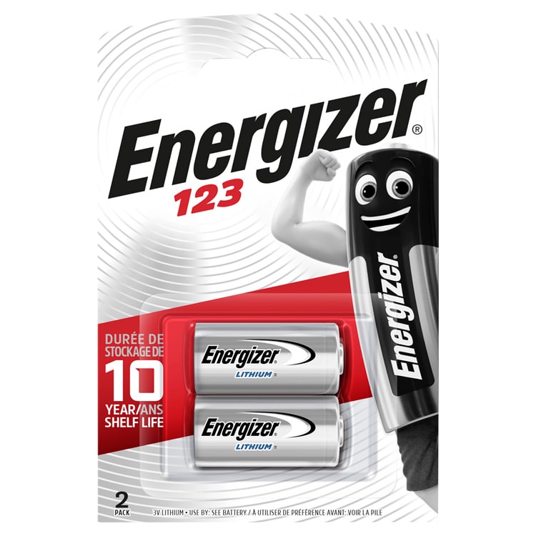 Energizer 123 paristo
