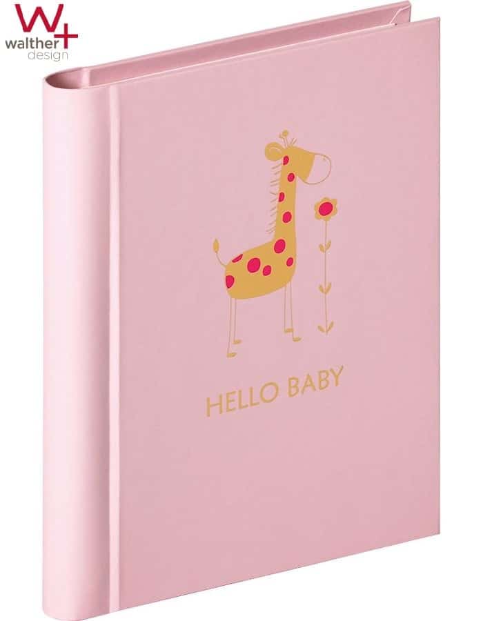 Hello Baby minialbumi vaaleanpunainen