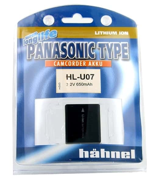 Panasonic HL-U07  akku, Hähnel