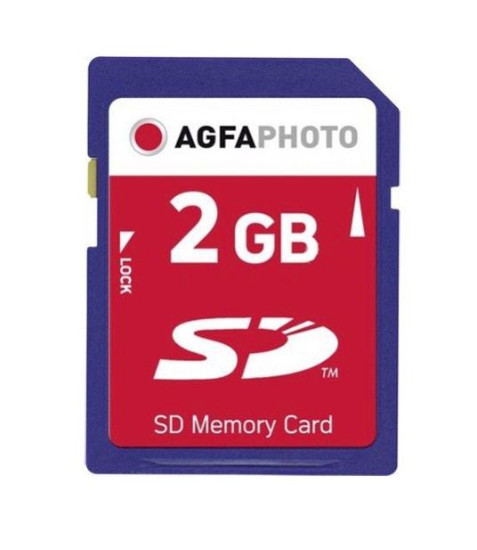 AgfaPhoto 2GB SD muistikortti