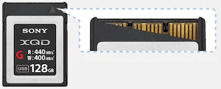 Sony XQD G-sarja 32GB muistikortti