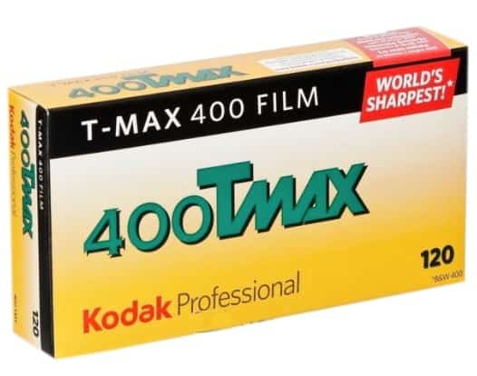 Kodak TMAX 120-puola ISO 400, 5 kpl