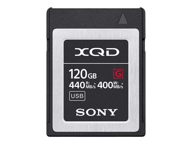 Sony XQD G-sarja 120GB muistikortti