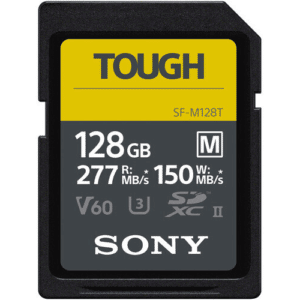 Sony SDXC M Tough 128GB UHS-II Class 10 U3 V60 muistikortti