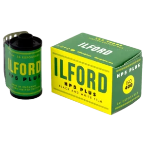 Ilford HP5 retro mustavalkofilmi