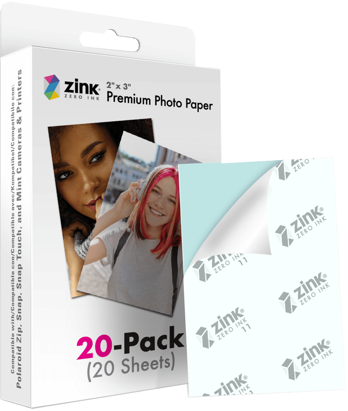 Polaroid zink 20