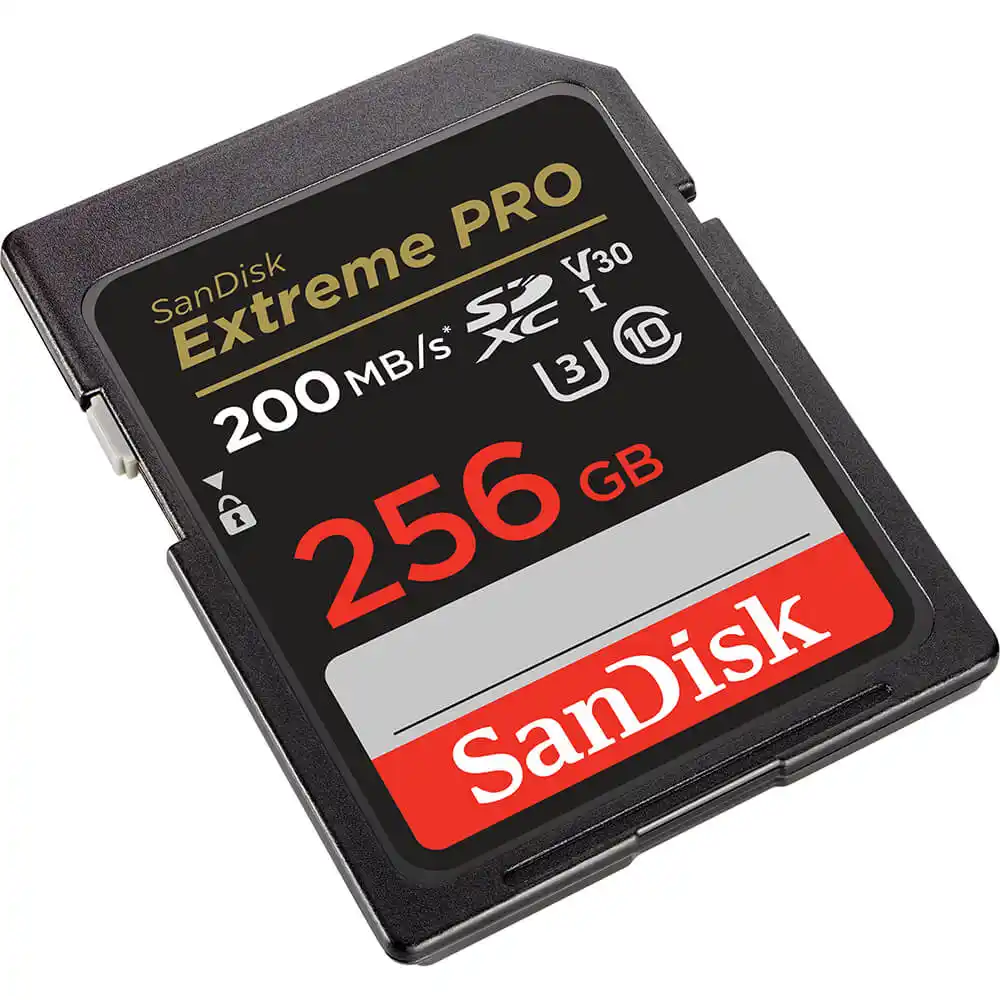 SANDISK EXTREME PRO SDXC 256GB – 200MB:S