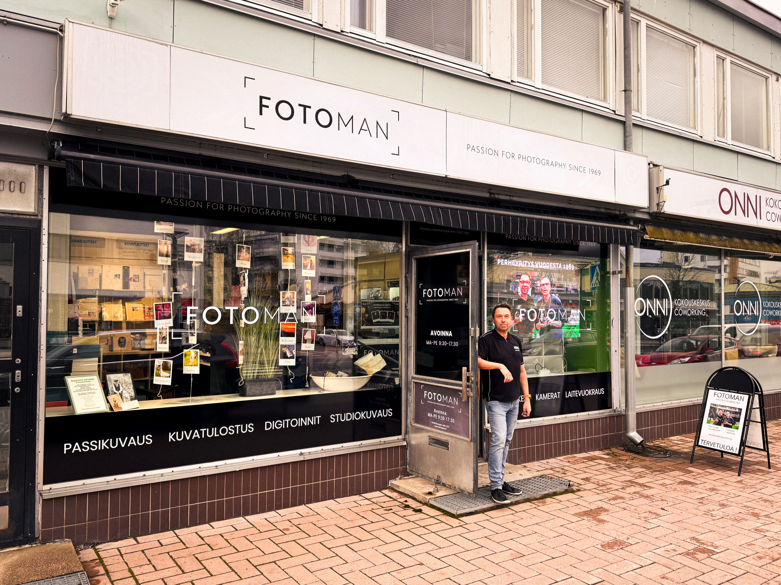 Fotoman myymälä Hyvinkäällä