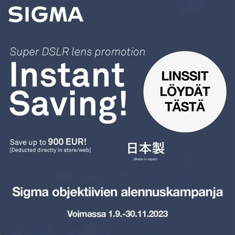 Sigma Instant savings 2023