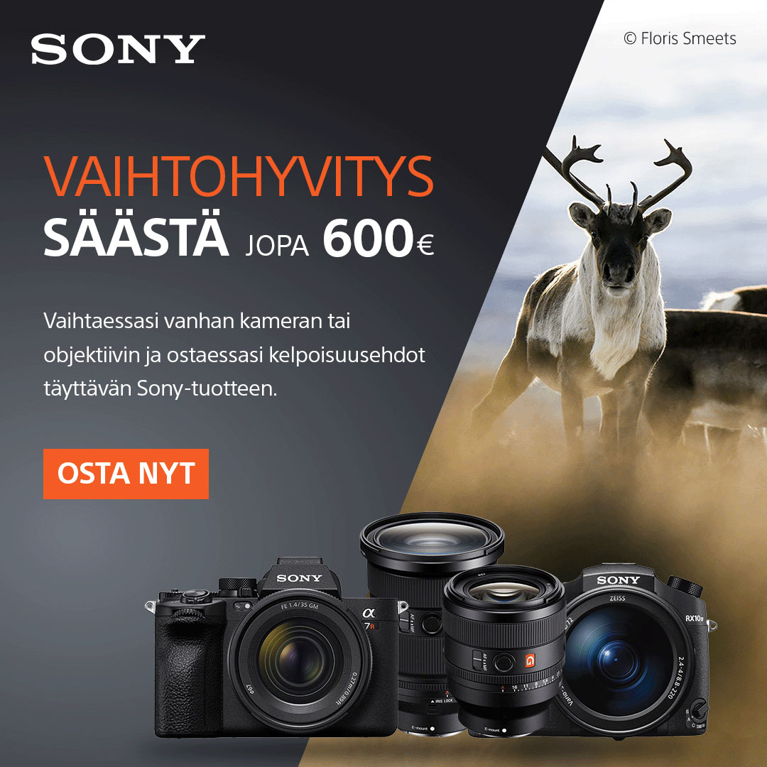 Sony Extra vaihtohyvitys