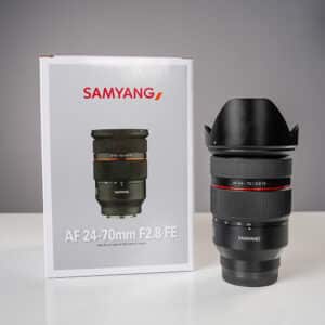 Käytetty Samyang FE 24-70mm f2.8