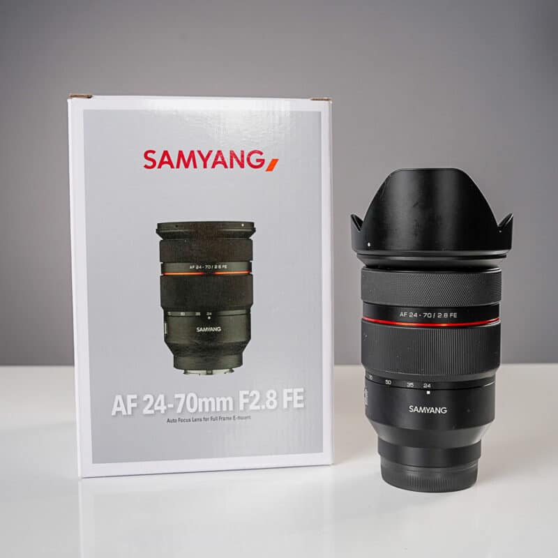 Käytetty Samyang FE 24-70mm f2.8