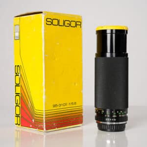 Käytetty Soligor 95-310mm F5.6 pentax k