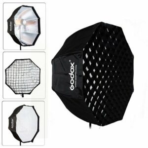 Godox Octa 95cm Umbrella softbox + grid, Speedlite