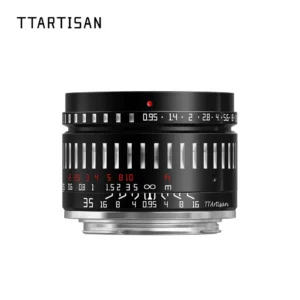 TTArtisan 35mm f/0.95 – Sony E Musta/hopea