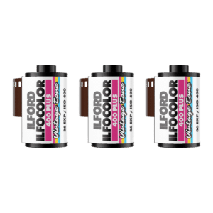 ILFOCOLOR 400 Plus Vintage Tone 135-36 värifilmi 3-pack